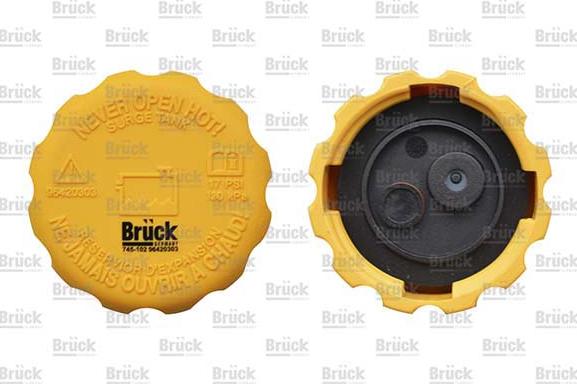 BRÜCK GERMANY 96420303 - Капачка, резервоар за охладителна течност vvparts.bg