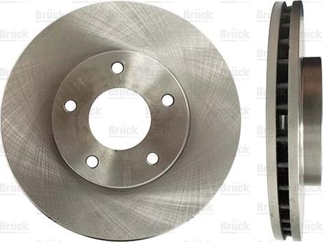 BRÜCK GERMANY 402064U107 - Спирачен диск vvparts.bg