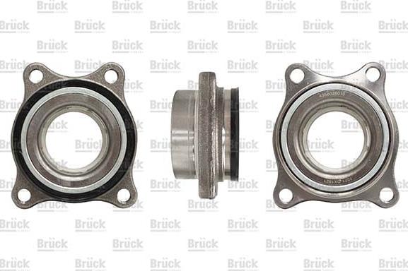 BRÜCK GERMANY 4356026010 - Главина на колелото vvparts.bg