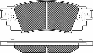 BSF 20337 - Комплект спирачно феродо, дискови спирачки vvparts.bg