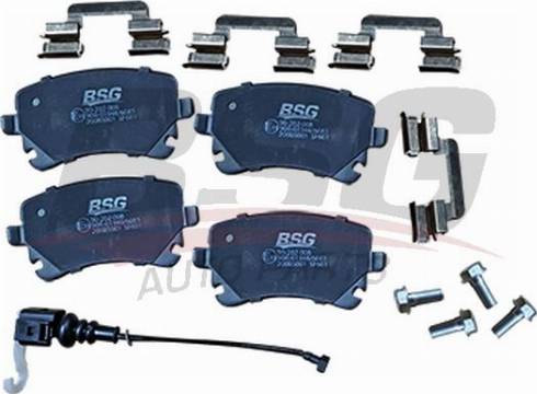 BSG BSG 90-202-008 - Комплект спирачно феродо, дискови спирачки vvparts.bg