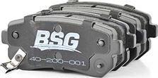 BSG BSG 40-200-001 - Комплект спирачно феродо, дискови спирачки vvparts.bg