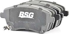 BSG BSG 40-200-008 - Комплект спирачно феродо, дискови спирачки vvparts.bg