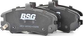 BSG BSG 40-200-025 - Комплект спирачно феродо, дискови спирачки vvparts.bg