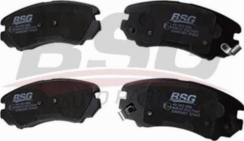 BSG BSG 40-202-006 - Комплект спирачно феродо, дискови спирачки vvparts.bg