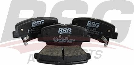 BSG BSG 40-202-002 - Комплект спирачно феродо, дискови спирачки vvparts.bg