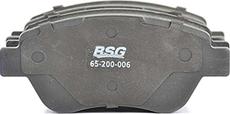 BSG BSG 65-200-006 - Комплект спирачно феродо, дискови спирачки vvparts.bg