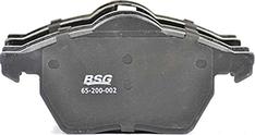 BSG BSG 65-200-002 - Комплект спирачно феродо, дискови спирачки vvparts.bg