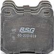 BSG BSG 60-200-019 - Комплект спирачно феродо, дискови спирачки vvparts.bg