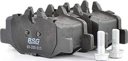 BSG BSG 60-200-015 - Комплект спирачно феродо, дискови спирачки vvparts.bg