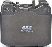 BSG BSG 60-200-035 - Комплект спирачно феродо, дискови спирачки vvparts.bg