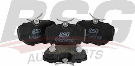 BSG BSG 60-202-015 - Комплект спирачно феродо, дискови спирачки vvparts.bg