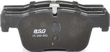 BSG BSG 15-200-043 - Комплект спирачно феродо, дискови спирачки vvparts.bg