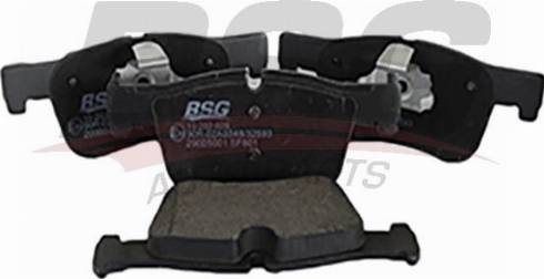 BSG BSG 15-202-028 - Комплект спирачно феродо, дискови спирачки vvparts.bg