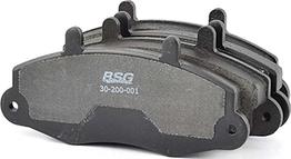 BSG BSG 30-200-001 - Комплект спирачно феродо, дискови спирачки vvparts.bg