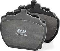 BSG BSG 30-200-011 - Комплект спирачно феродо, дискови спирачки vvparts.bg