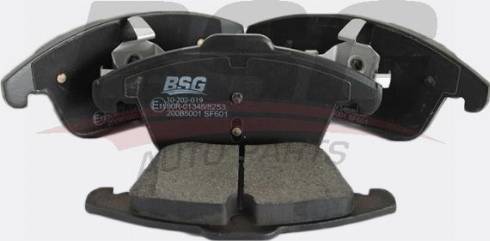 BSG BSG 30-202-019 - Комплект спирачно феродо, дискови спирачки vvparts.bg