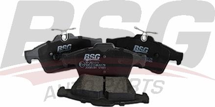 BSG BSG 30-202-015 - Комплект спирачно феродо, дискови спирачки vvparts.bg