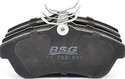BSG BSG 70-200-004 - Комплект спирачно феродо, дискови спирачки vvparts.bg
