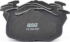 BSG BSG 70-200-001 - Комплект спирачно феродо, дискови спирачки vvparts.bg