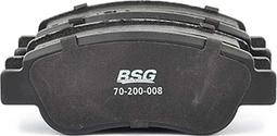 BSG BSG 70-200-008 - Комплект спирачно феродо, дискови спирачки vvparts.bg