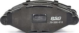 BSG BSG 70-200-010 - Комплект спирачно феродо, дискови спирачки vvparts.bg