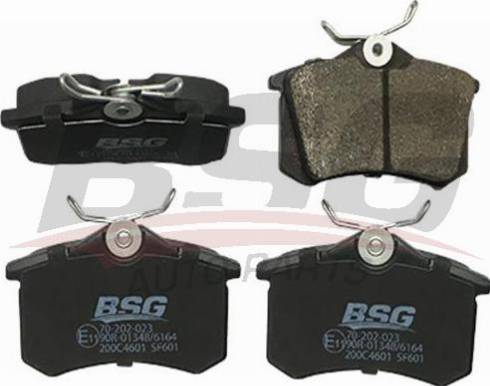 BSG BSG 70-202-023 - Комплект спирачно феродо, дискови спирачки vvparts.bg