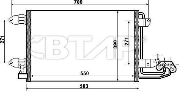 BTAP BVC819-001 - Компресор, климатизация vvparts.bg