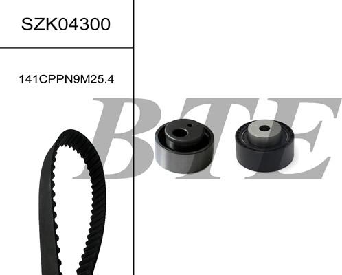 BTE SZK04300 - Комплект ангренажен ремък vvparts.bg