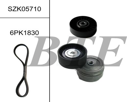 BTE SZK05710 - Комплект пистов ремък vvparts.bg