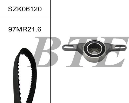 BTE SZK06120 - Комплект ангренажен ремък vvparts.bg