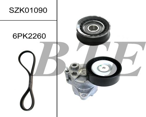 BTE SZK01090 - Комплект пистов ремък vvparts.bg