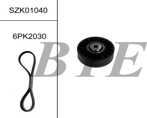 BTE SZK01040 - Комплект пистов ремък vvparts.bg