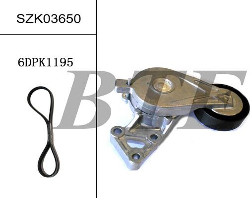 BTE SZK03650 - Комплект пистов ремък vvparts.bg