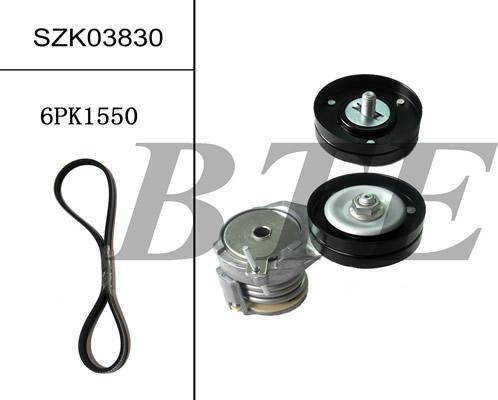 BTE SZK03830 - Комплект пистов ремък vvparts.bg