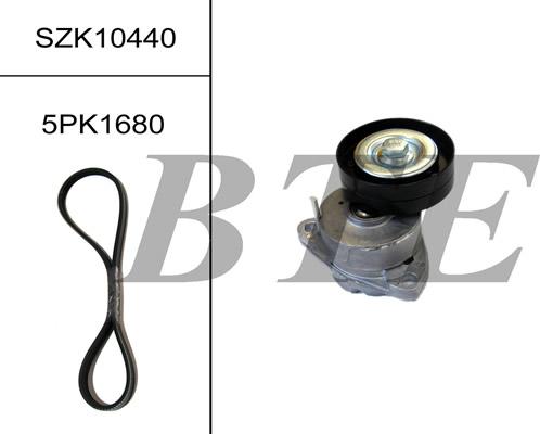 BTE SZK10440 - Комплект пистов ремък vvparts.bg