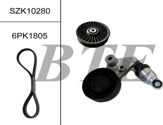 BTE SZK10280 - Комплект пистов ремък vvparts.bg