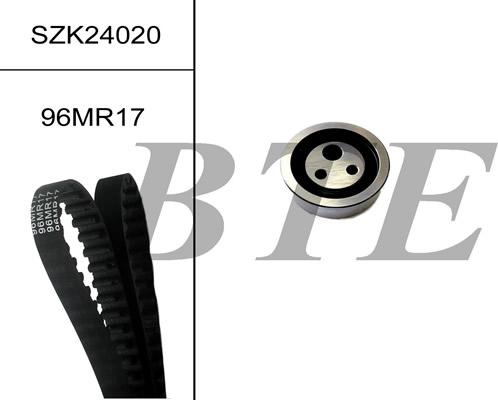 BTE SZK24020 - Комплект ангренажен ремък vvparts.bg