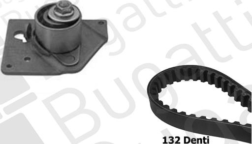 BUGATTI BKCD0597 - Комплект ангренажен ремък vvparts.bg