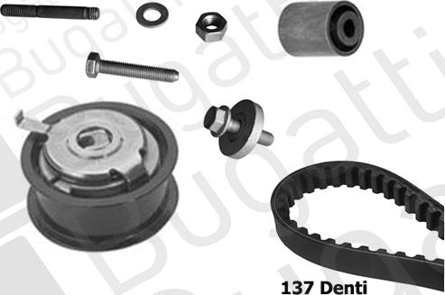 BUGATTI BKCD0604 - Комплект ангренажен ремък vvparts.bg