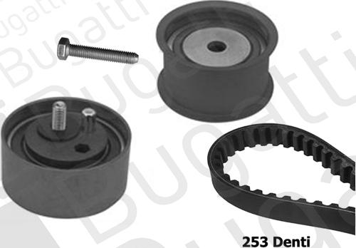 BUGATTI BKCD0052 - Комплект ангренажен ремък vvparts.bg