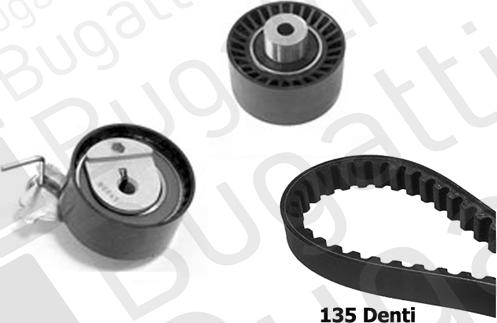 BUGATTI BKCD0033 - Комплект ангренажен ремък vvparts.bg