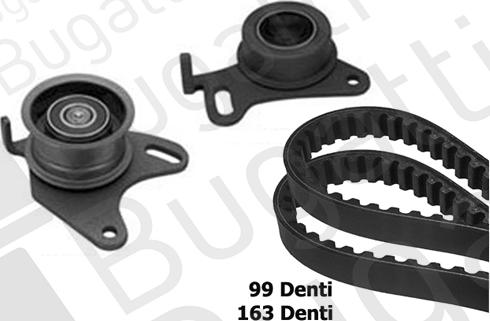 BUGATTI BKCD0164 - Комплект ангренажен ремък vvparts.bg