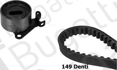 BUGATTI BKCD0167 - Комплект ангренажен ремък vvparts.bg