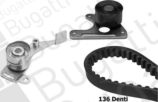 BUGATTI BKCD0116 - Комплект ангренажен ремък vvparts.bg