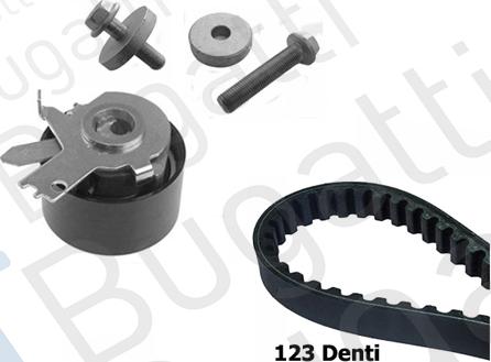 BUGATTI BKCD0361 - Комплект ангренажен ремък vvparts.bg