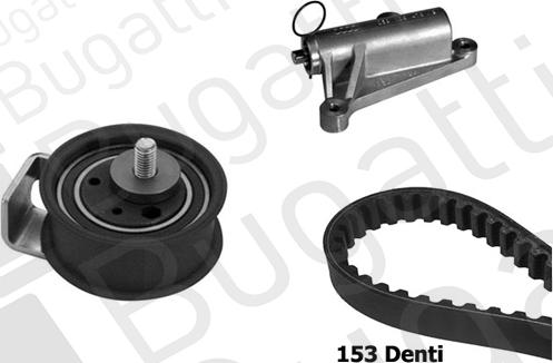 BUGATTI BKCD0725 - Комплект ангренажен ремък vvparts.bg