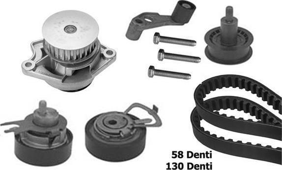 BUGATTI KBU8710A - Водна помпа+ к-кт ангренажен ремък vvparts.bg