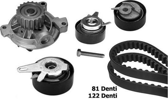 BUGATTI KBU8713A - Водна помпа+ к-кт ангренажен ремък vvparts.bg
