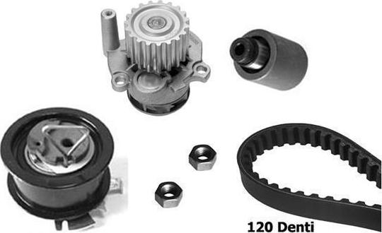 BUGATTI KBU8712B - Водна помпа+ к-кт ангренажен ремък vvparts.bg